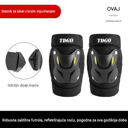 Fluorescentna zaštitna ortoza za koljeno prikladna za sva godišnja doba