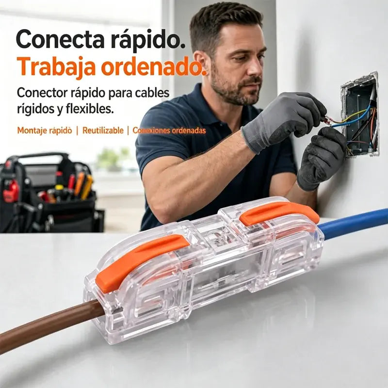 40 piezas 27€🎉Conector de cable rápido universal