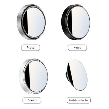 🚗🚗【4 pares por 24 €】Juego de espejos retrovisores de 360° para puntos ciegos
