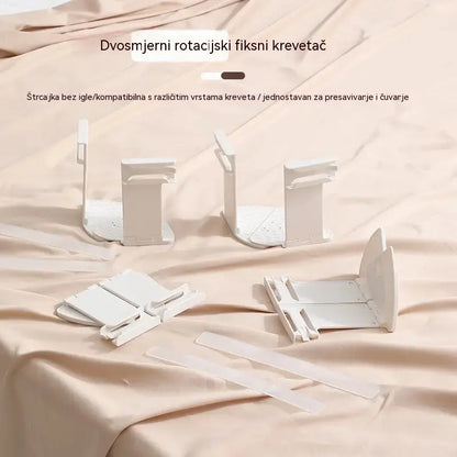 Set od 4 dijela - 25 eura - Kopče za plahte: neklizajuće, nevidljive kopče bez igli koje drže plahte i prostirke na mjestu kako bi se spriječilo pomicanje.