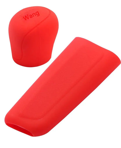 2 juegos por 26 euros【Fuelle de la palanca de cambios*2 + funda del freno de mano*2】 ✨ Ajuste universal: dale a tu coche un aspecto renovado con esta funda de silicona para la palanca de cambios 🚘