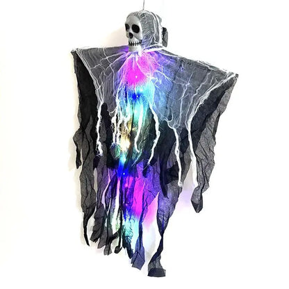 🎃🎃Fantasma colgante de Halloween con luces LED