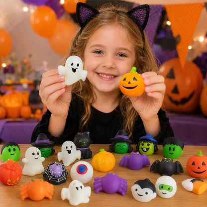 🎃Empanady s halloweenskou tématikou proti stresu, rozkošné empanády s dýňovými duchy.