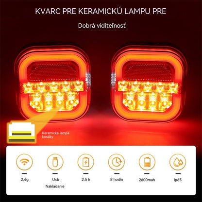 🚦【Univerzální 12V/24V】🚦 LED světlo na přívěs