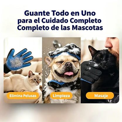 🐾【2 pares por 25 euros】Guantes para eliminar el pelo de las mascotas sin necesidad de lavarlos