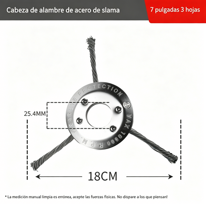 🧰🔥Última oferta especial 【Compra 1 y recibe 1 gratis】🔥Cortador de maleza de alambre