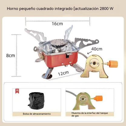 👍👍Mini hornillo de gas portátil para exteriores. Hornillo portátil para camping.