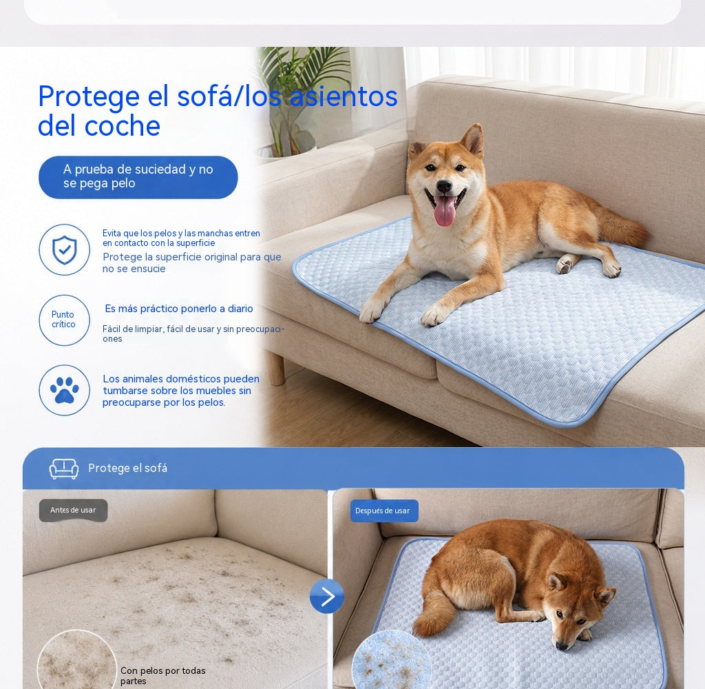 🐶🐶Alfombrilla refrescante para mascotas para el verano