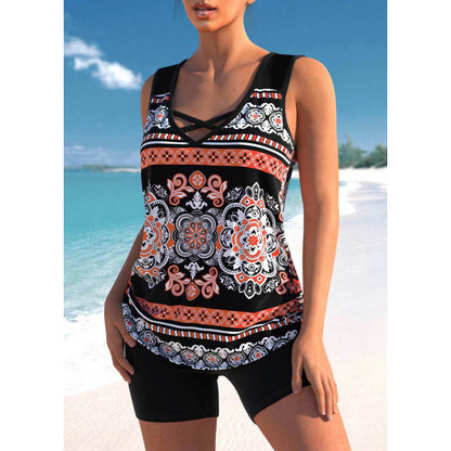 【30% DE DESCUENTO】👙 Traje de baño deportivo de dos piezas para mujer 【Tallas S-5XL】