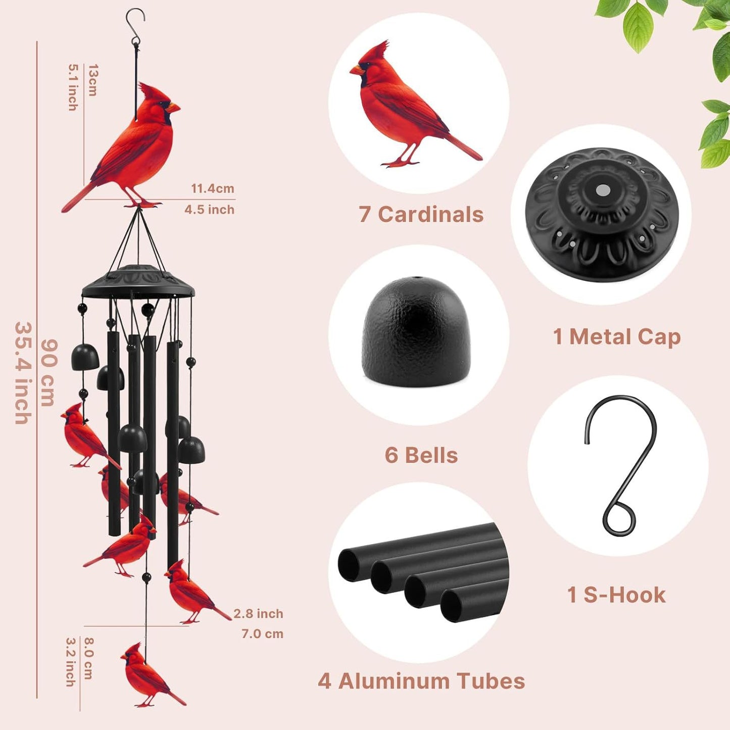 🎁🎁Nuevos móviles de viento de metal con diseños de colibríes, mariposas y libélulas.