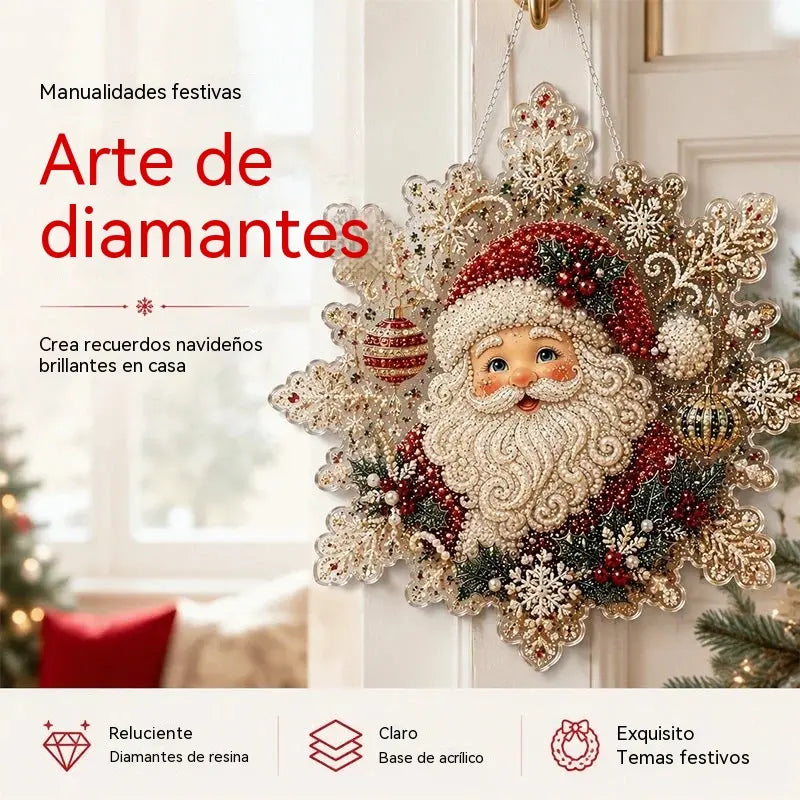 ⏰🎁Set božićnih ukrasa za slikanje dijamantima