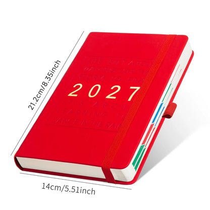 🎁Novinka na rok 2026 – zľava 50 %💥Plánovač na rok 2027 – formát A5, jedna strana na deň (s dátumami) – ideálny na každodenné poznámky a budúce nahliadnutie ✨