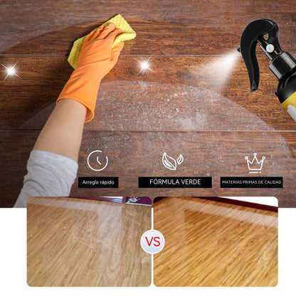 【30%OFF】【50%OFF】🍯 Spray pulidor de madera con infusión de cera de abeja para el mantenimiento de muebles y la prevención de grietas.