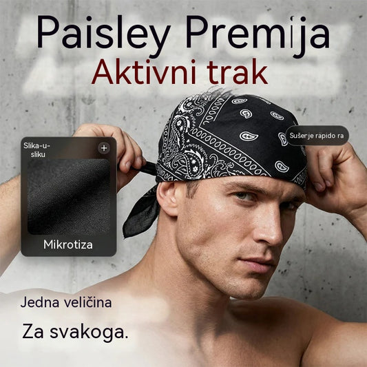 [Set od 6 dijelova] Klasične trake za glavu za motocikliste i sportaše.
