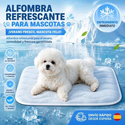 28 euros por pieza🐕🐶 Alfombrilla refrescante específica para mascotas, fina y transpirable, apta tanto para uso en interiores como en exteriores.