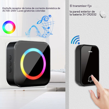 🔔🏠 Timbre Inalámbrico Inteligente 2 en 1 – Sin Cables, Impermeable y Fácil de Instalar