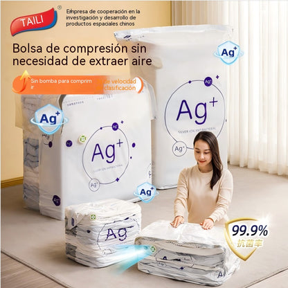 📦Bolsas de almacenamiento al vacío: ahorra más espacio para ropa y ropa de cama💨✨