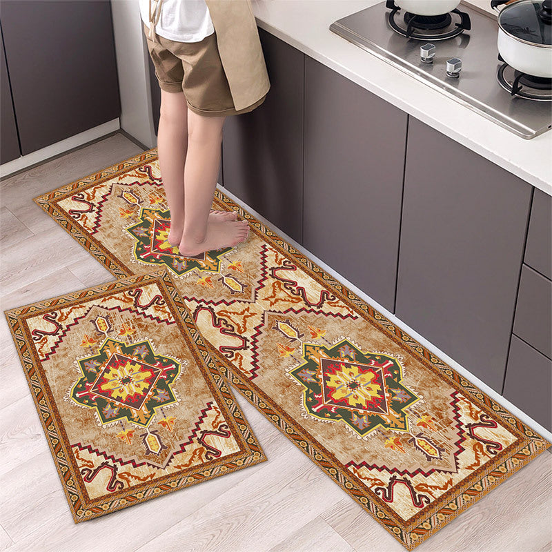 🧽 (40*60 cm + 40*120 cm)2 piezas 29€✨ Alfombra de cocina de diatomita antideslizante súper absorbente