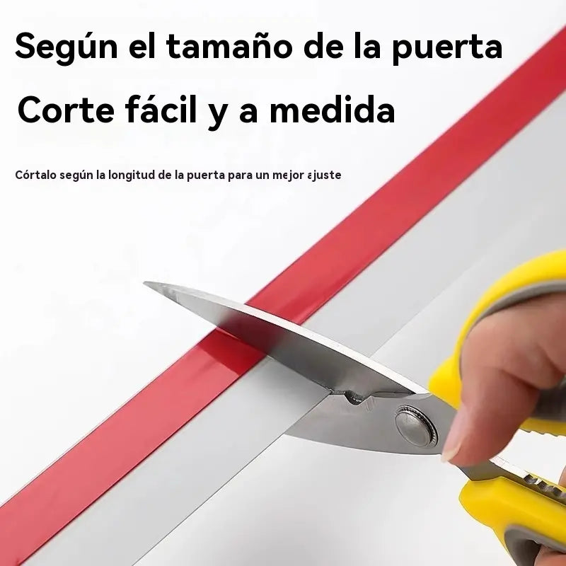 🚪🔥¡Compra 1 y llévate 1 gratis! 🔥 Burlete inferior de PVC para puertas – ✅Antipolvo y antiviento ✅Repelente de insectos y roedores