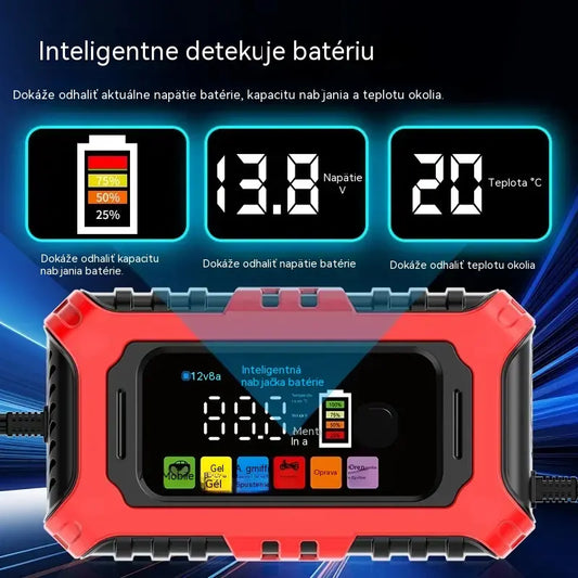 Inteligentná nabíjačka a údržba batérií