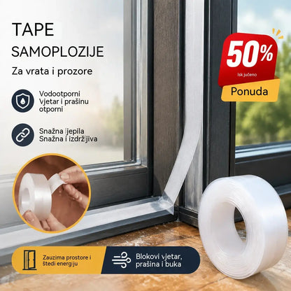🚪 PVC brtvena traka za donju stranu vrata – Otporna na prašinu i propuh