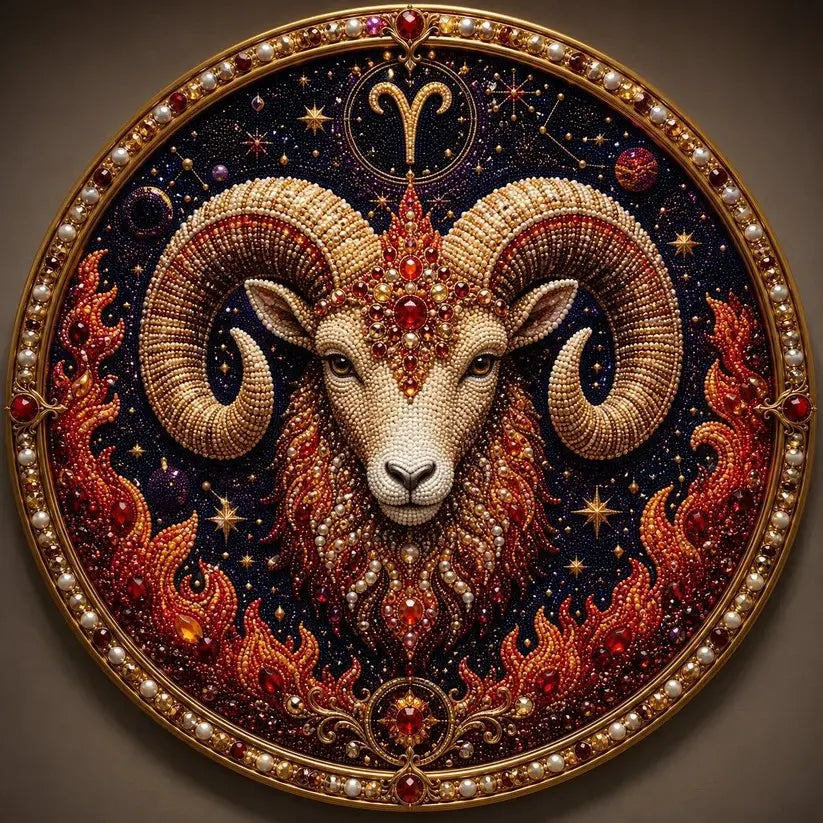 🎁🎁Komplet za izradu ukrasa od perlica s motivima 12 znakova zodijaka