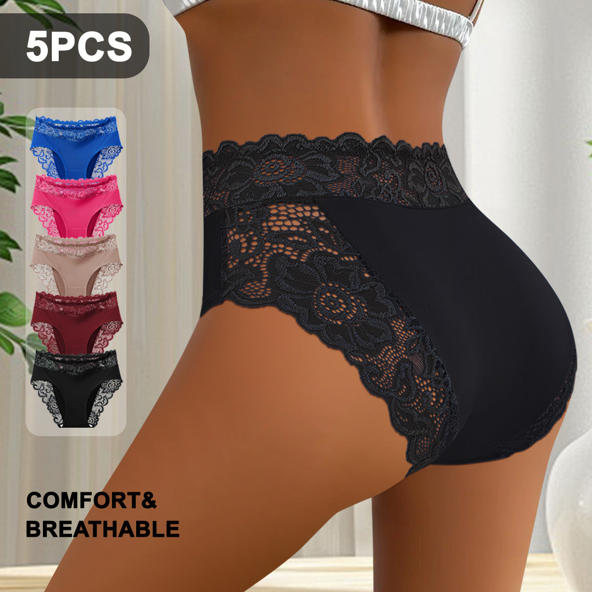 💖 Ropa interior de encaje | Ligera, fresca y sin marcas