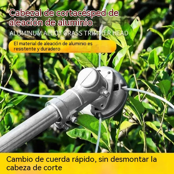 👍👍【27€】2 cabezales de corte de aleación de aluminio + 18 hilos de acero--Cabezal de corte de aleación de aluminio reforzado