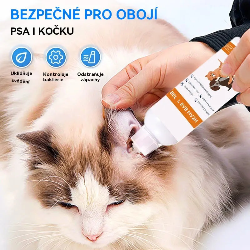 【Kúpte 1 a získajte 1 zadarmo】2 položky za 20 eur🎉 Čistiaci roztok pre uši psov a mačiek