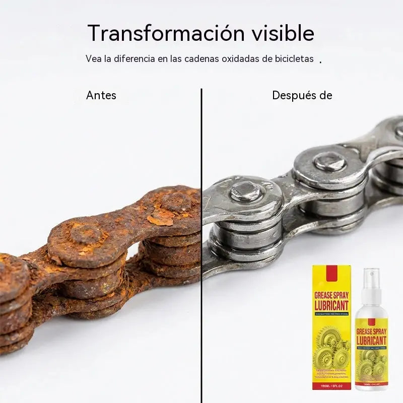 🔧 Oferta por tiempo limitado: ¡50% de descuento! ✨ Eliminador de óxido y limpiador de metales – Spray multiusos, 180 ml ✨