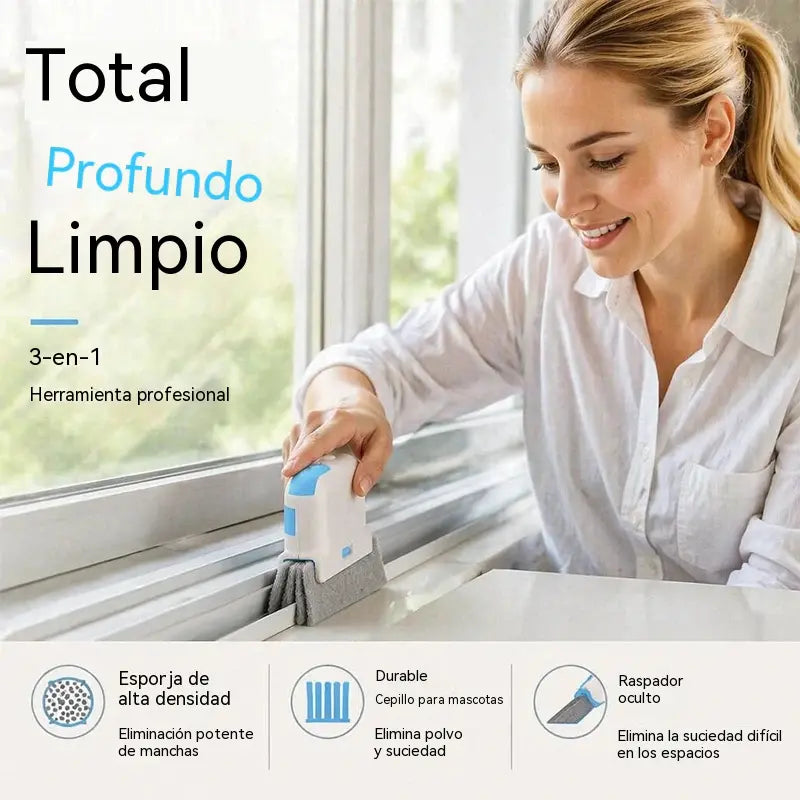 🥳Artículo más vendido de 2026🥳💞 ¡Más de 50.000 unidades vendidas! 🧽🔧 Herramienta para limpiar rieles de ventanas