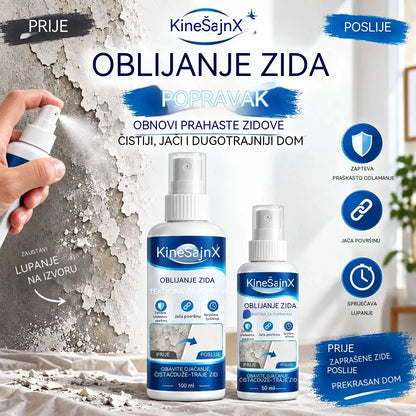 🏆100 ml + 50 ml (2 bočice)💥Tekuće sredstvo za popravak i učvršćivanje zidova — objedinjuje funkcije popunjavanja, brtvljenja i jačanja u jednom proizvodu.