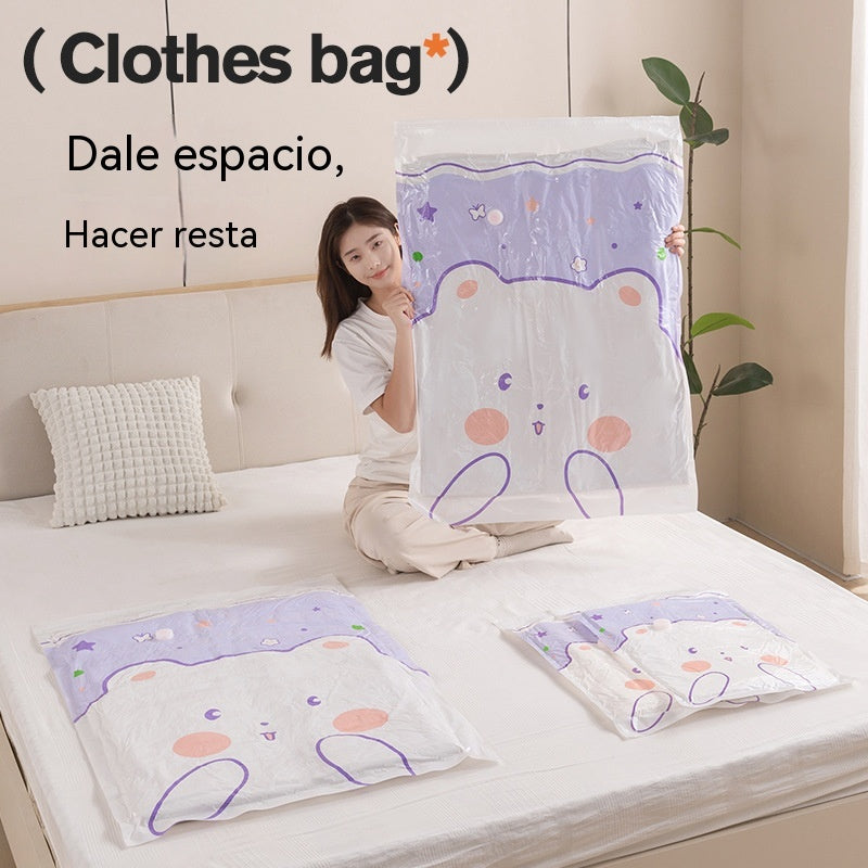 5 artículos por 27 euros-💨 【60×80cm】Bolsa de almacenamiento al vacío grande y compresible: no requiere bomba, es a prueba de fugas e ideal para ahorrar espacio en maletas y en casa ✈️