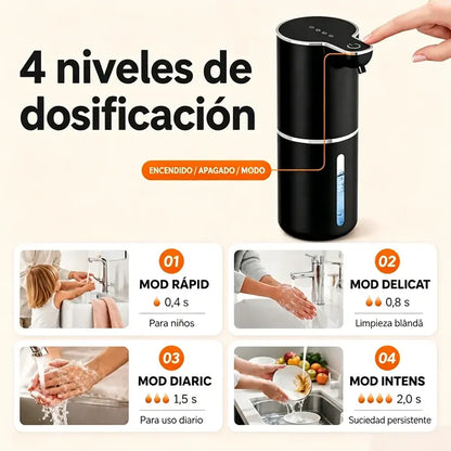 Dispensador de jabón automático con sensor