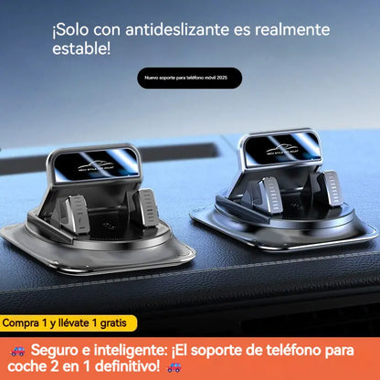 🔥【50% DE DESCUENTO】🚗 Seguro e inteligente: ¡El soporte para teléfono de coche 2 en 1 definitivo! 🚗