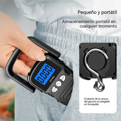 🔥 Mini prenosná elektronická váha s nosnosťou 50 kg 😆
