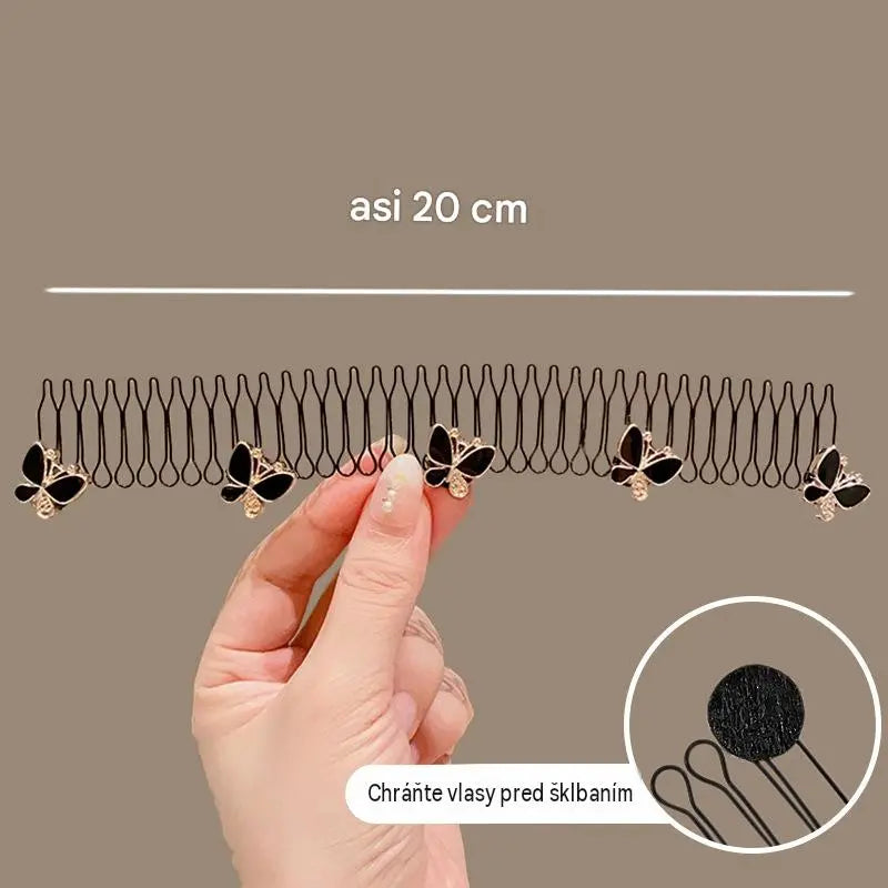 【Juego de 10 piezas】🔥50 % DE DESCUENTO🔥 Diadema invisible para el pelo suelto: cierre en espiral, sin marcas, sin enredos 💇