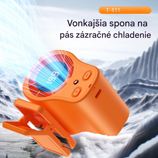 🚗ZĽAVA 50 %✨ Vychutnajte si príjemnú jazdu – Prenosný LED ventilátor do auta s inteligentným displejom🌬️