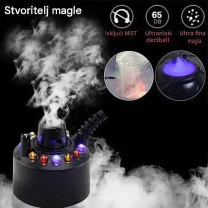 Ultrazvučni atomizer s 12 LED dioda