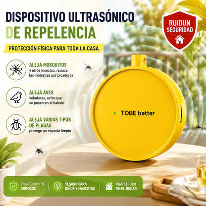 🔥 2 kusy za 22 €🐦 Prenosný ultrazvukový odpudzovač vtákov | Automatický odpudzovač holubov, ideálny na balkóny, záhrady a vonkajšie priestory