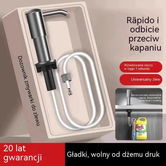 Zestaw przedłużający rurę dozownika mydła do umywalki łazienkowej