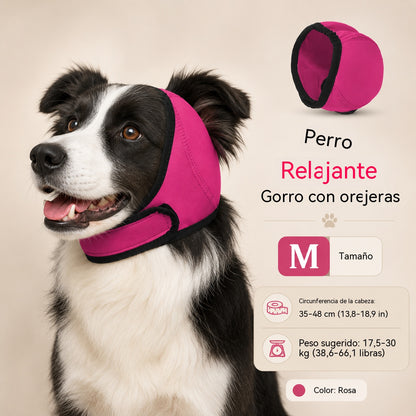 🐶 Gorro calmante para perros | Más tranquilidad en momentos de estrés