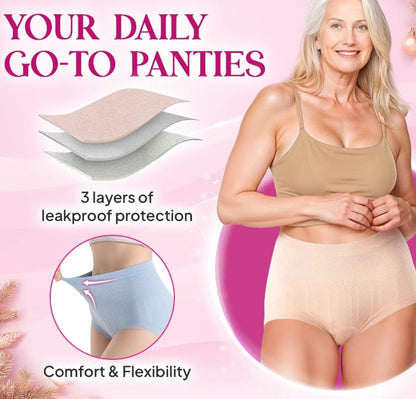 🔥【Compra 4, llévate 4 gratis】🔥Último día: 50% de descuento en bragas antibacterianas de cintura alta con control de abdomen