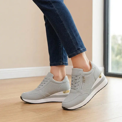 【36-43】🌹Modni čevlji s platformo in 5 cm dvignjeno peto.