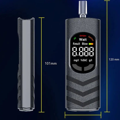 ⏰🎁Aireador recargable con pantalla LCD y función de transmisión de voz.