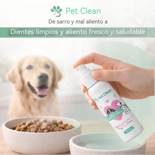 🐶🐱【Kúp 1, získaj 1 zadarmo】2 položky za 22 eurSprej na čistenie ústnej dutiny a zubov domácich zvierat