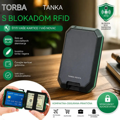 🔥RFID Pametni novčanik protiv krađe: Dizajniran posebno za vaše kartice i gotovinu, elegantan, lagan i siguran.