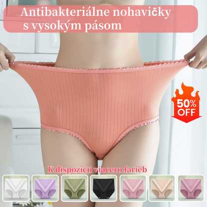 【35-100KG】(8 položiek) Posledný deň 50% zľava - Antibakteriálne vodotesné nohavičky s vysokým pásom