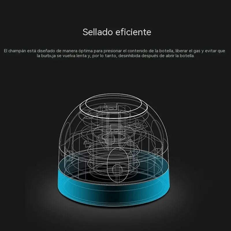 🍾 Tapones de rosca para botellas de vino y champán