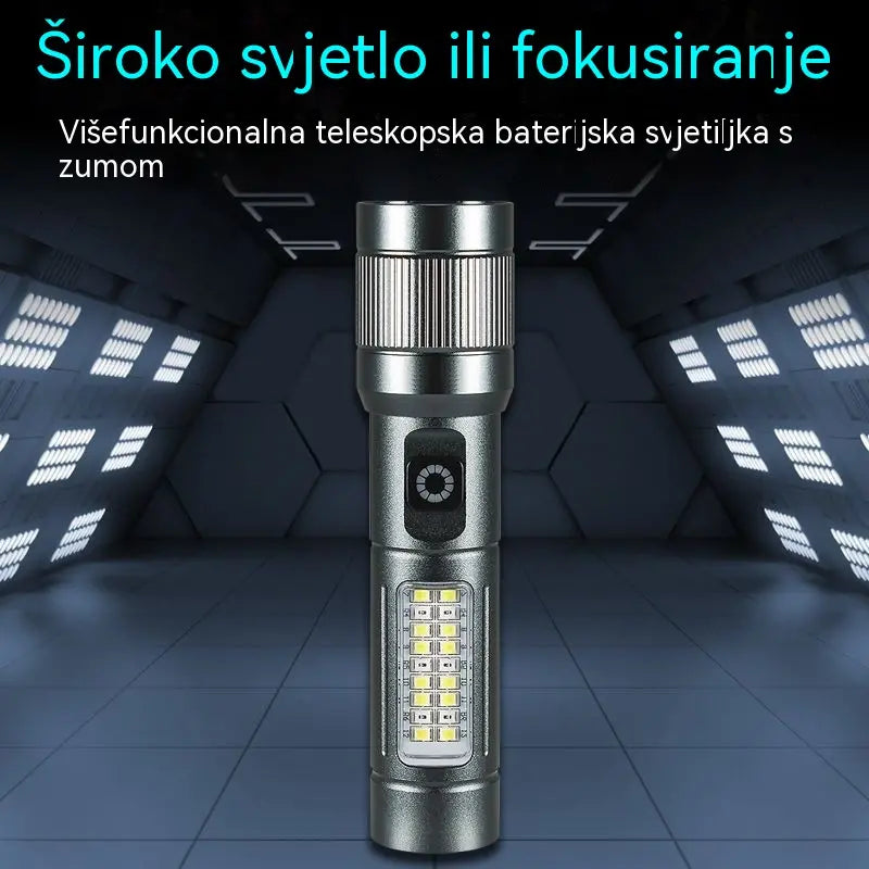 🔦Višenamjenska LED svjetiljka sa zumom
